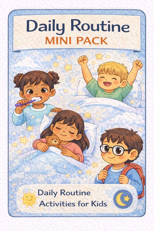 Daily Routine Visuals Mini Pack Digital Download