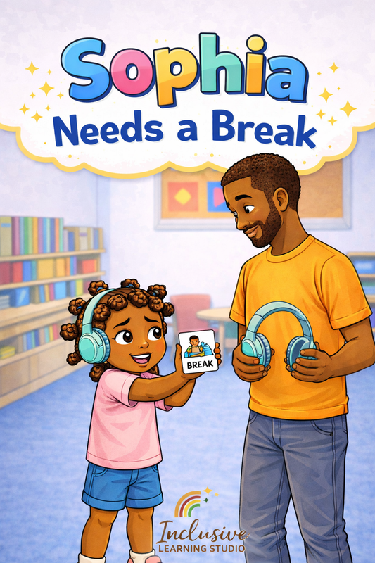Social Story: Sophia Needs A Break Digital Book