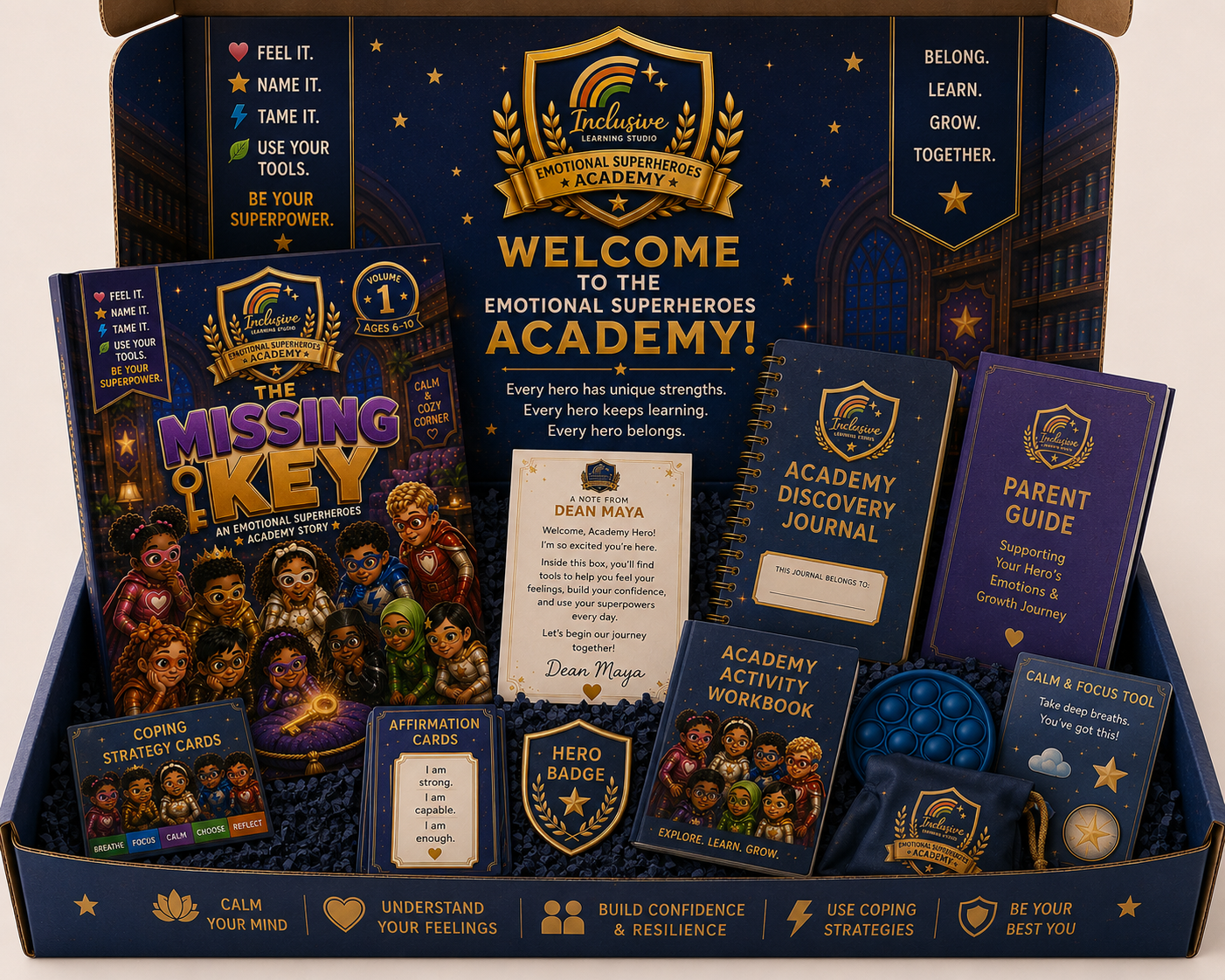 Emotional Superhero Academy: Hero Training Kit