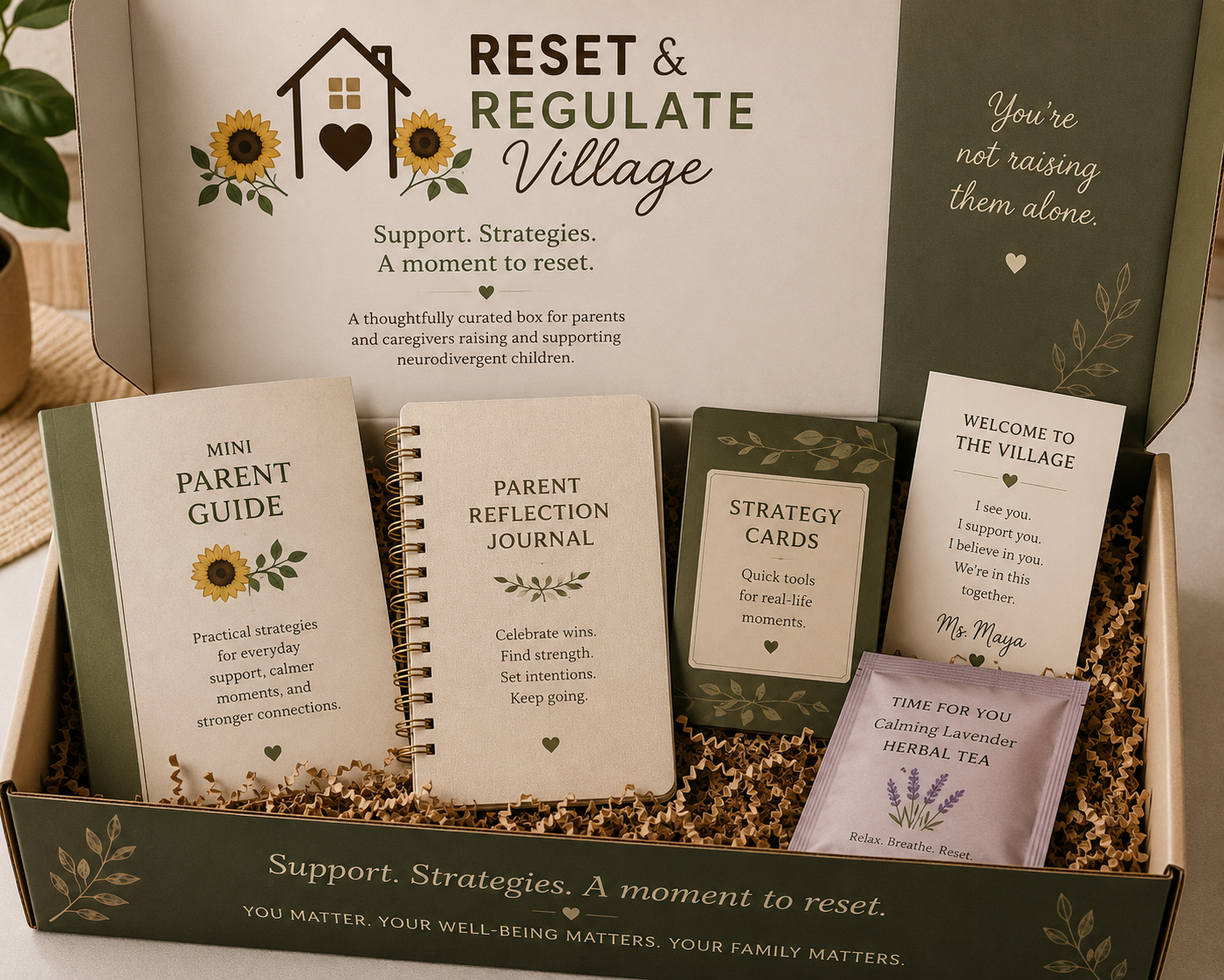 Reset & Regulate Village: Calm & Connect Box