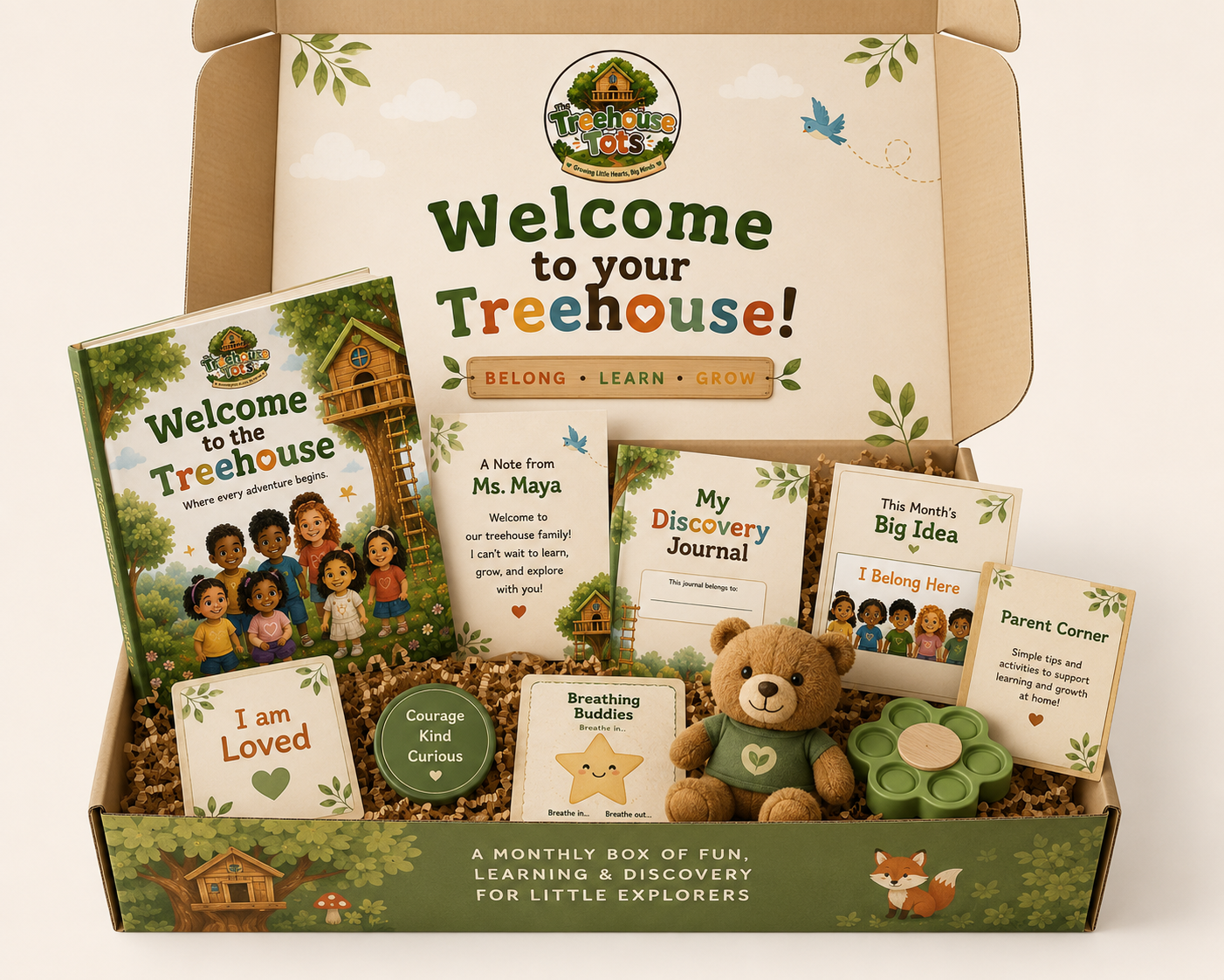 Treehouse Tots: Treetop Adventures Box